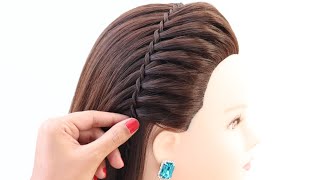 top simple hairstyles for girls  hairstyle for party  hairstyle for open hair [upl. by Asamot]