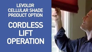 Levolor Cordless Cellular Shades [upl. by Ellenaj]