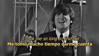 Day tripper  The Beatles LYRICSLETRA Original Video [upl. by Dorcia]