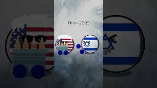 Americas Changing Relationships 2025 countryballs usa israel ukraine china [upl. by Drucilla334]