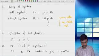 1Engineering Mathematics by Harsh Mittal  Testing of Hypothesis  Sampling  Basic Fundamentals [upl. by Llerrut]