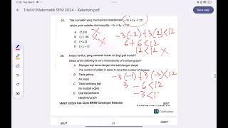 SPMC 2024 k1 kelantansoalan 2527 [upl. by Ecnarual]