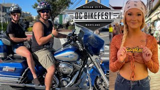 Ocean City Bike Fest is LIT 🔥 [upl. by Namron]