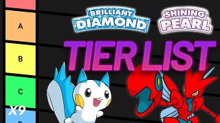 THE ULTIMATE BDSP COMPETITIVE POKEMON TIER LIST  Pokemon Brilliant Diamond Shining Pearl VGC [upl. by Barthelemy]