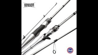 Kingdom Silver Needle II Fishing Carbon Rods [upl. by Yednil]