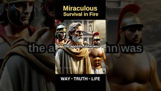 John the Apostle  Miraculous Survival in Fire  Daily Bible Verse [upl. by Reitman]