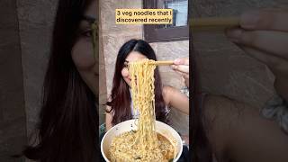 3 MustTry Veg Noodles You Haven’t Had Yet 🌶️🍜 [upl. by Derrej]