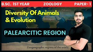 Palearctic zoogeographical region  Zoogeographical regions of the world  BSc 1st Year [upl. by Annahc]