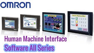 Omron HMI softwares All Series with their Softwares HMI programming [upl. by Hutt372]