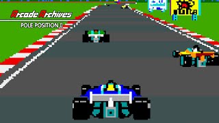 Arcade Archives Pole Position 2 Gameplay Nintendo Switch [upl. by Burrell]