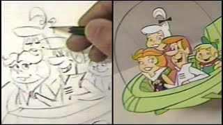 quotThe Jetsonsquot episodes being made by HannaBarbera in the 1980s [upl. by Enna749]