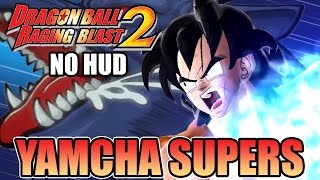 DBZ RB2 Movesets NO HUD  Yamcha [upl. by Oidiple]