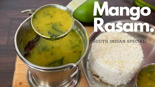 Mavinakayi Tili Saaru Rasam Recipe Raw Mango Rasam [upl. by Halian]