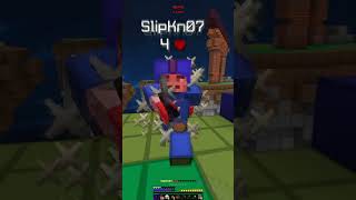 They had enough bedwars hypixelbedwarsmontage minecraftvideos gameplay [upl. by Atnauqahs]