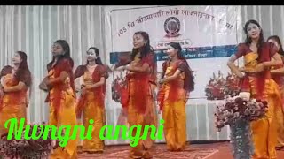 Nwngni AngniAngni Nwngni Jiukhwo Basainw Boro gospel dance [upl. by Elletsirhc]