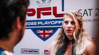 Kayla Harrison BTS VLOG  PFL London Press Conference [upl. by Honora]