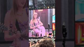 Taylor Swift  Welcome Speech Edinburgh [upl. by Enahpad]