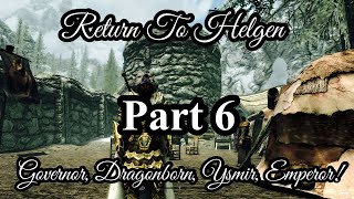 Return to Helgen Part 6  Cyrodiil Marches on Skyrim SSE Playthrough no Commentary [upl. by Aneed]