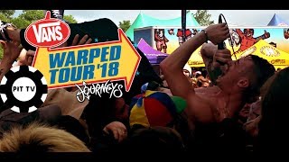 Trash Boat  FULL SET LIVE  2018 Vans Warped Tour [upl. by Felicle359]