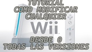 Tutorial como modificar CUALQUIER wii [upl. by Aicirtel]