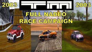 Trackmania 2003 Nadeo Race Campaign 100 Full Gameplay [upl. by Asirap]