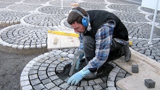 Kopfsteinpflaster Paving in the round arch [upl. by Balliett]