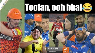 रिकॉर्ड तोड़ पिटाई SRH 277  Abhishek Travis Klaasen superb batting  इतना कौन मारता है  MI vs SRH [upl. by Ignatius]