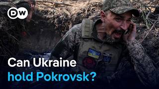 Russia is closing in on the key strategic town of Pokrovsk  DW News [upl. by Gleich246]