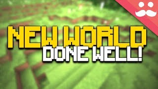 50 Steps to STARTING A NEW MINECRAFT WORLD PROPERLY [upl. by Eciral]