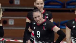 Yulia Gerasimova  Volleyball dance [upl. by Ecinue]