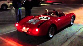 1955 Porsche 550 Spyder Start up amp Acceleration [upl. by Nessy]