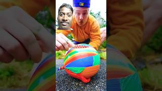 Rainbow 🌈 Baloon 🎈ball⚽ shorts ytshorts youtube shorts [upl. by Garibold]