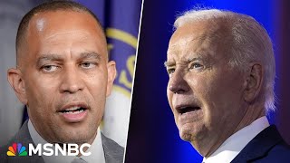 WATCH House Minority Leader Jeffries holds briefing as Dems express doubts over Biden’s candidacy [upl. by Zebaj]