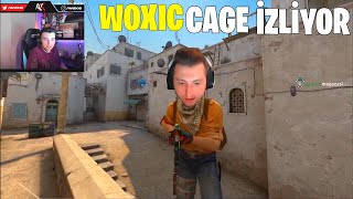 WOXIC YARILMALIK CSGO EDİTİ İZLİYOR  CAGE CLASSIC FPL 2 [upl. by Naarah]