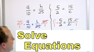 Solving Ratio amp Proportion Equations  635 [upl. by Catie816]