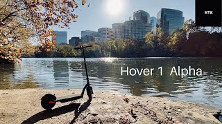 Hover1 Alpha Electric Scooter Review amp Set Up [upl. by Kristofer]