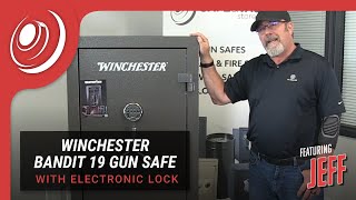 Winchester Bandit 19 Gun Safe with Electronic Lock [upl. by Hcnarb]