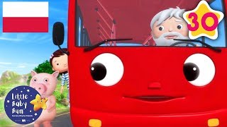 Koła autobusu kręcą się cz 14  Zestaw 30 minut piosenek dla dzieci  Little Baby Bum Po Polsku [upl. by Roswald441]