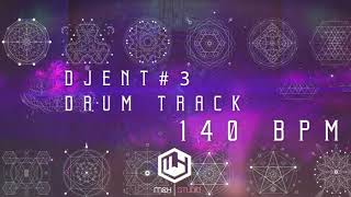 🥁 Djent Metal Drum Track 03 140 BPM HighQuality [upl. by Rashidi]