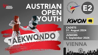 2024 Austrian Open Youth  Day 2  Court 1 Part 2 [upl. by Zoellick]