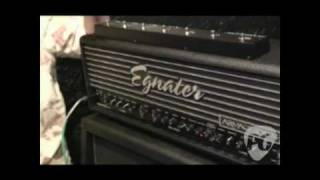 NAMM 10  Egnater Amps Armageddon 100 Watt Demo [upl. by Fitton]