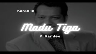 KaraokeMadu TigaP Ramlee [upl. by Loftis]