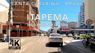 Dirigindo em ITAPEMA  Santa Catarina  Da Meia Praia ao Centro [upl. by Sivrahc]