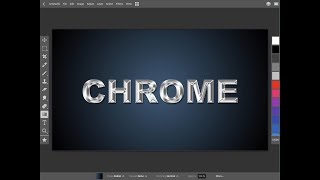 Chrome Text in Artstudio Pro [upl. by Anitnahs]