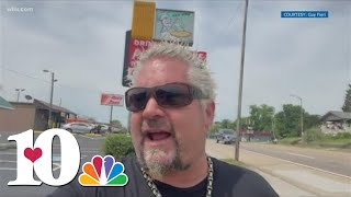 Guy Fieri stops by a Knoxville gem [upl. by Silbahc]