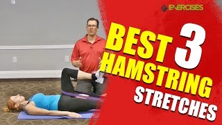 Best 3 Hamstring Stretches [upl. by Septima488]