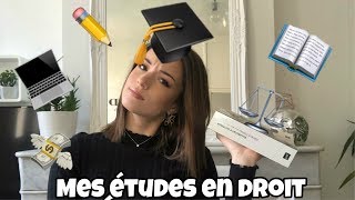 MON PARCOURS SCOLAIRE  ÉTUDES EN DROIT BAC4 amp EXAMEN CRFPA 2019  Gabrielle Joséphine [upl. by Einnig737]