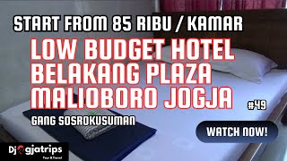 Penginapan Murah di Belakang Plaza Malioboro Jogja  Low Budget Hotel di Jogja  Hotel Gaotama [upl. by Namhcan]