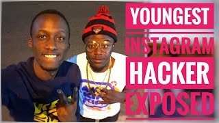 EXPOSED The Youngest Instagram Hacker in Kenya BEWARE [upl. by Trocki]