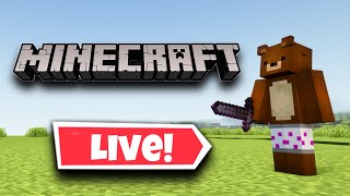 LIVE  Minecraft Hypixel Bedwars  Playing with Viewers [upl. by Kurtis822]